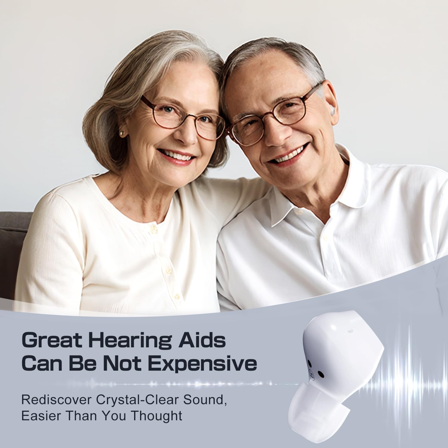 Ceretone Fusion OTC Hearing Aids CE-A61AT New Sealed Box