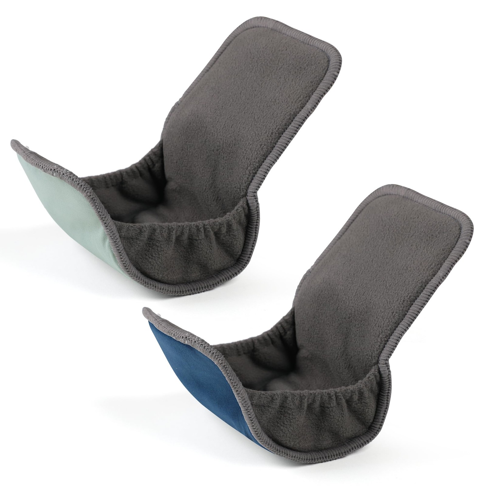 2PCS Reusable Incontinence Pads For Men Washable Absorbent Leakproof Guards