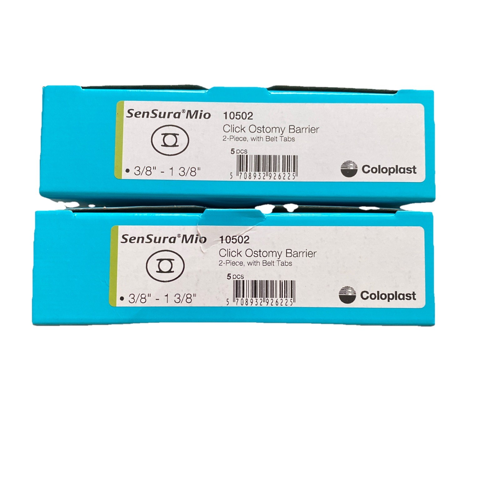 Coloplast 10502 SenSura® Mio Click Cut To Fit 40mm Green 3/8″ To 1-3/8″ Opening
