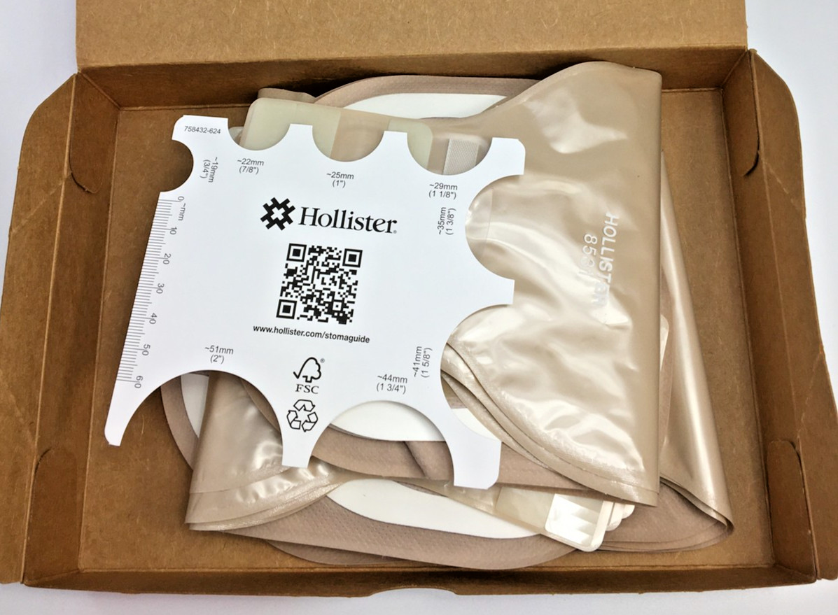 15 Hollister 8531 Premier Colostomy 1-Pc 2½” Drainable Pouch Exp 2029