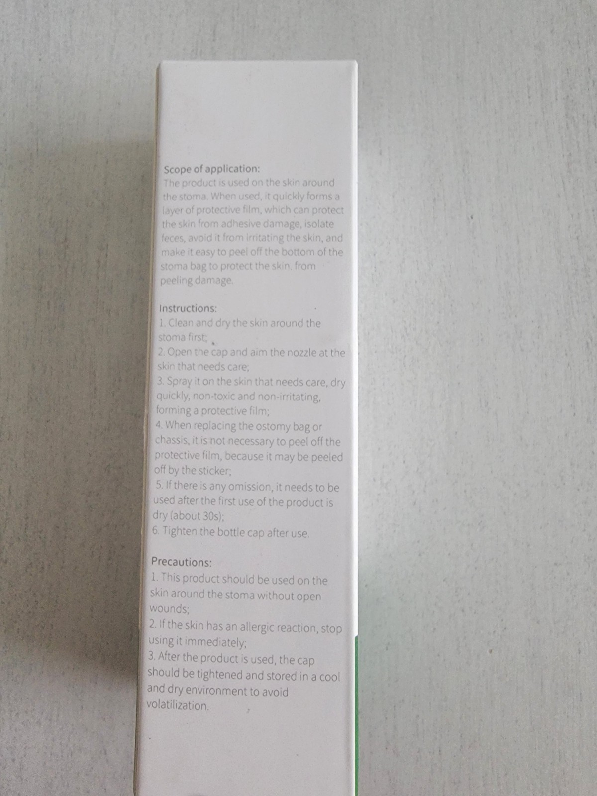 Skin Barrier Spray 30ml/1oz No Sting