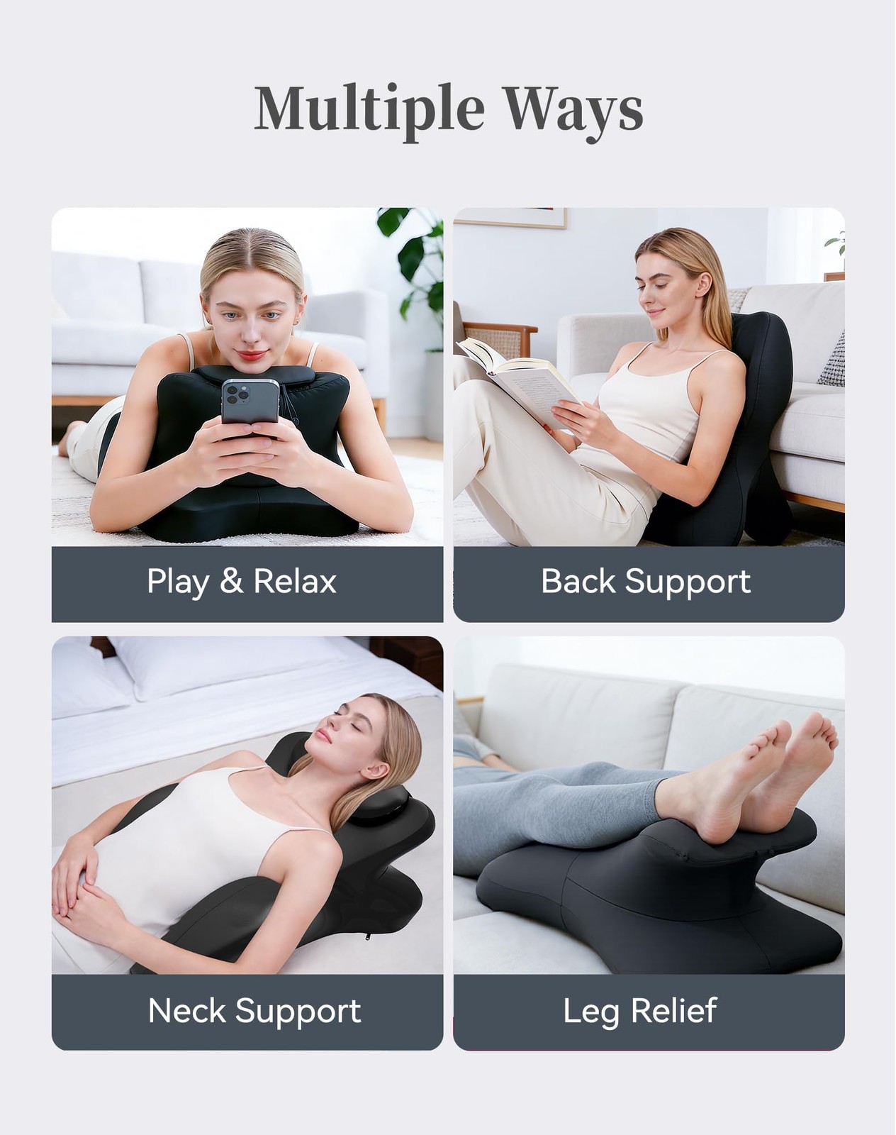 Ingdgnoso Memory Foam Wedge Pillow For Couples Intimacy 27 Degree Ergonomic Sex