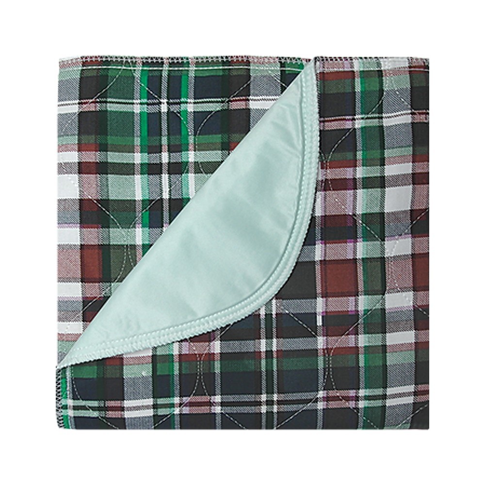 MILS Specialty Underpads, Highland Blue Plaid, 34 X 36, Each