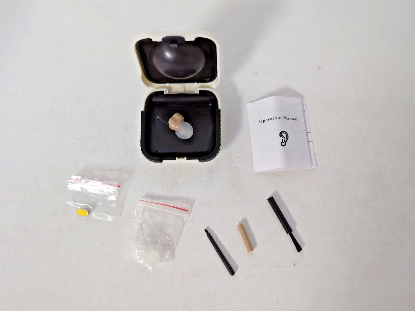 ITE design hearing amplifier