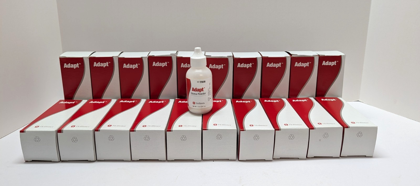 20 CT Hollister 7906 Adapt Stoma Powder 1 oz Bottles Made in USA Exp 25-28