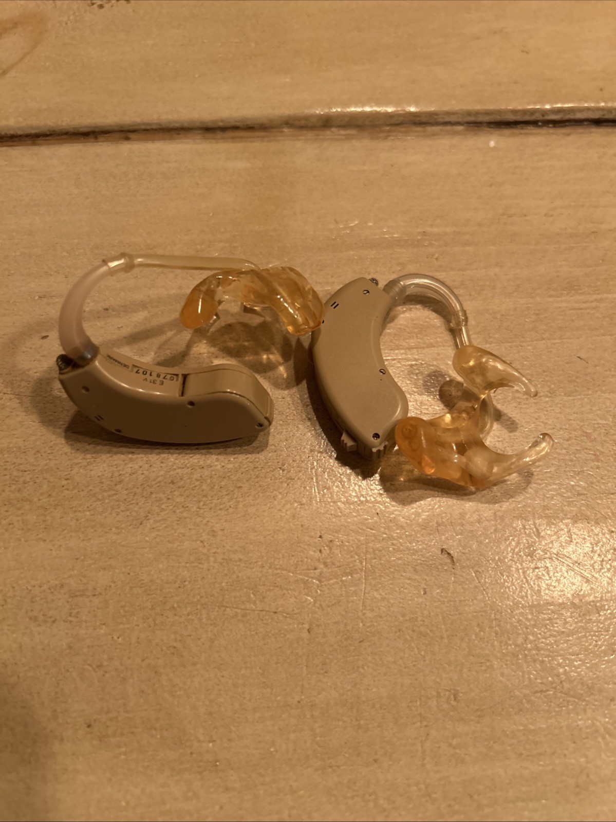 Pair Of Used Oticon Behind Ear Hearing AIDS E31V Model