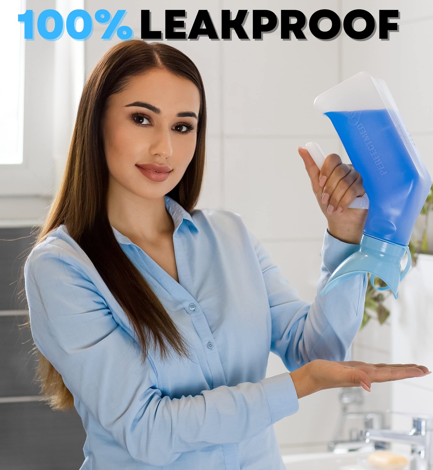 Female Urinal Spill Proof 32 oz (1 Pack) – Urinal for Women – Pee Funnel – Wo…
