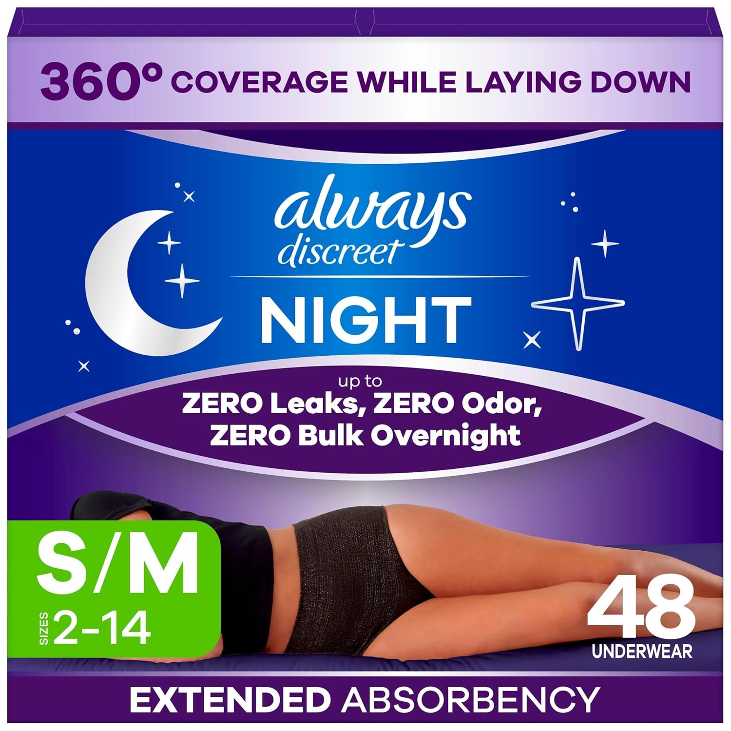 Adult Incontinence Products for Women Extended Overnight Absorbency Diapers