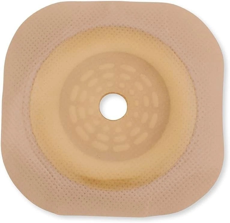 Flat Two-Piece Skin Barrier with Adhesive Border, 5 Pack – Cut-to-Fit Design