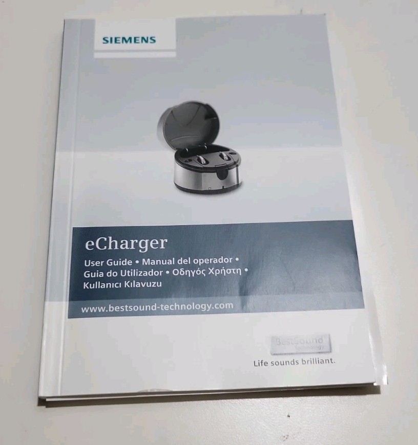 SIEMENS With Hearing AIDS With Case And Manual. “Read” Description!