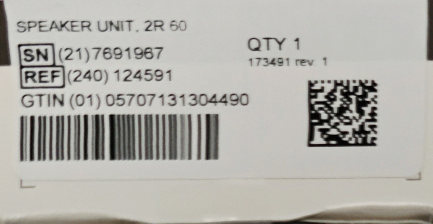Brand New Oticon Minifit Receiver OPN Alta Nera Ria Size (2-R-60db) USA seller