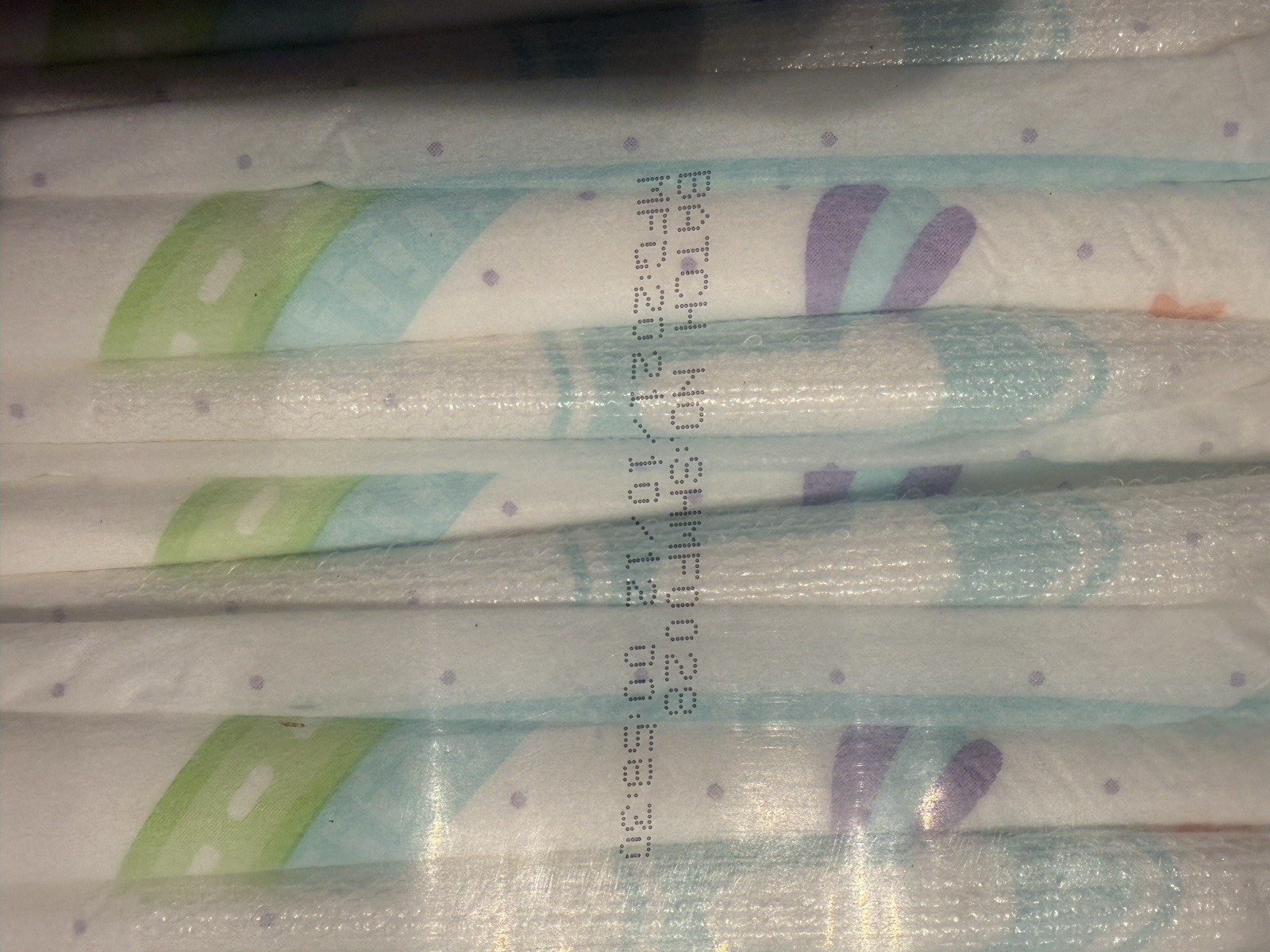 ABU Little Kings Diapers, First Original Run Pre-release Manufacture Date.