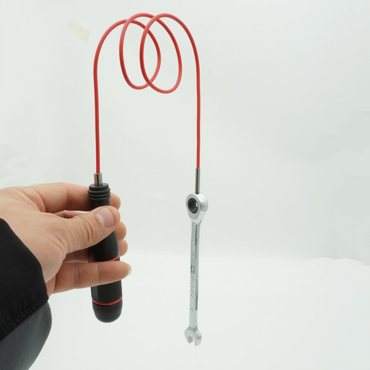 GUTIMORE Flexible Magnetic Pickup Tool set, 50g(4mm)&500g(6.5mm), 28″ Flexibl…