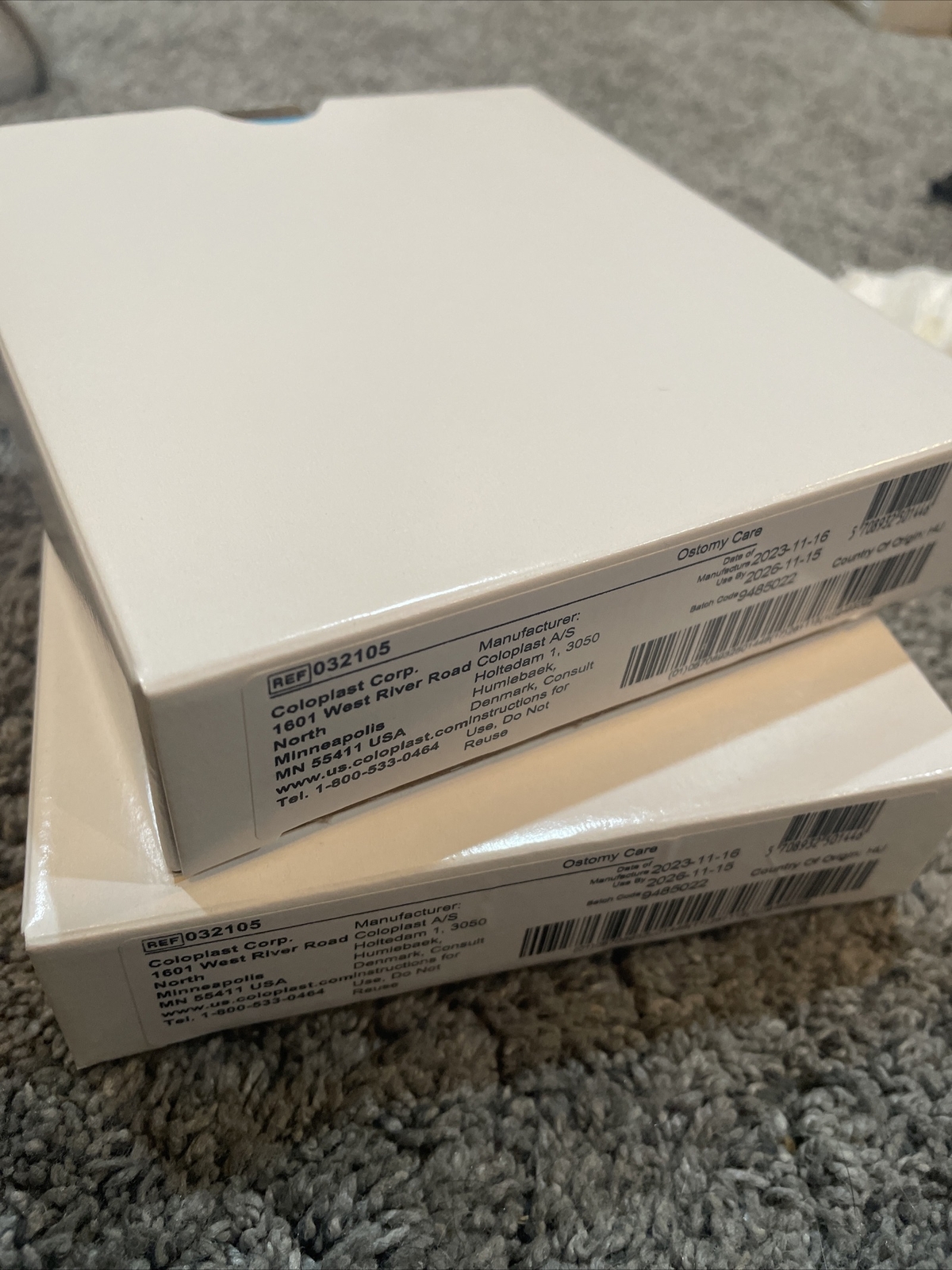 2 Boxes Coloplast 032105 Brava Protective Sheets 4″ X 4″ / 10cm X 10cm, 10pc per