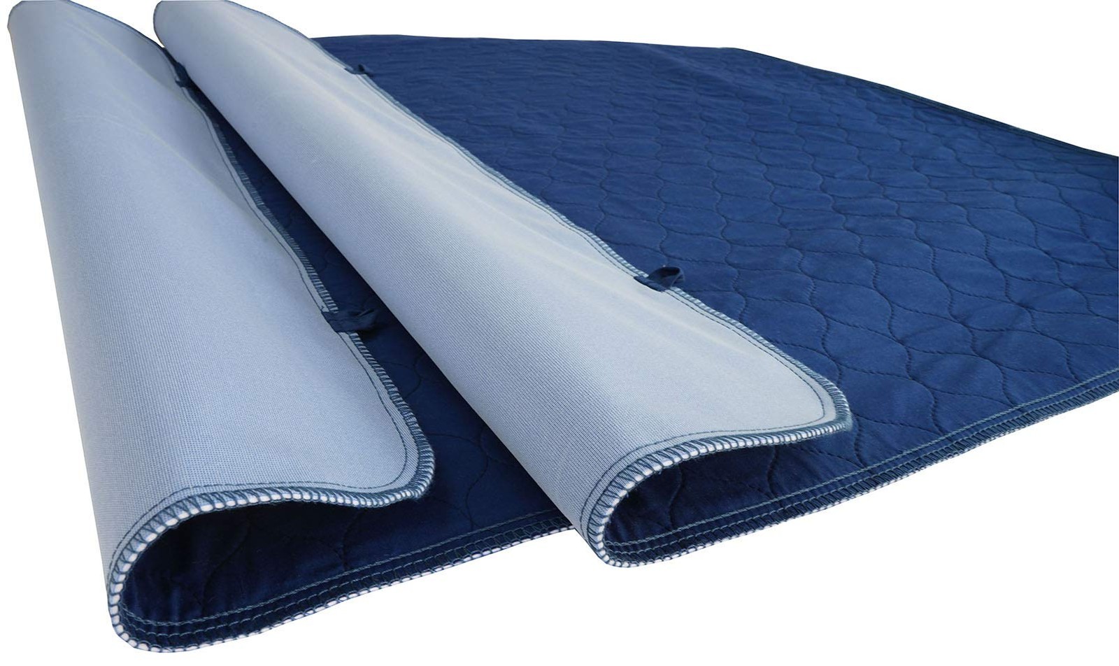 Pack of 2 Quilted Cotton Top Underpad 34 X 52 Reusable Incontinence Pad