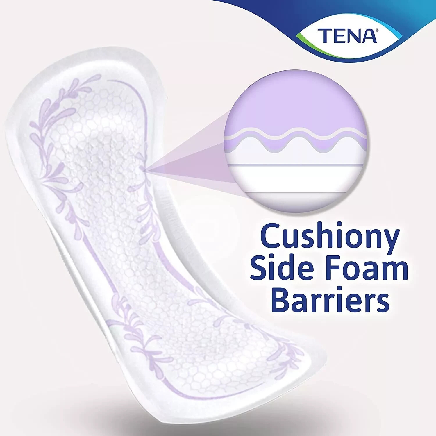 TENA Incontinence Pads, Bladder Control & Postpartum for Women, Ultra Light Thin