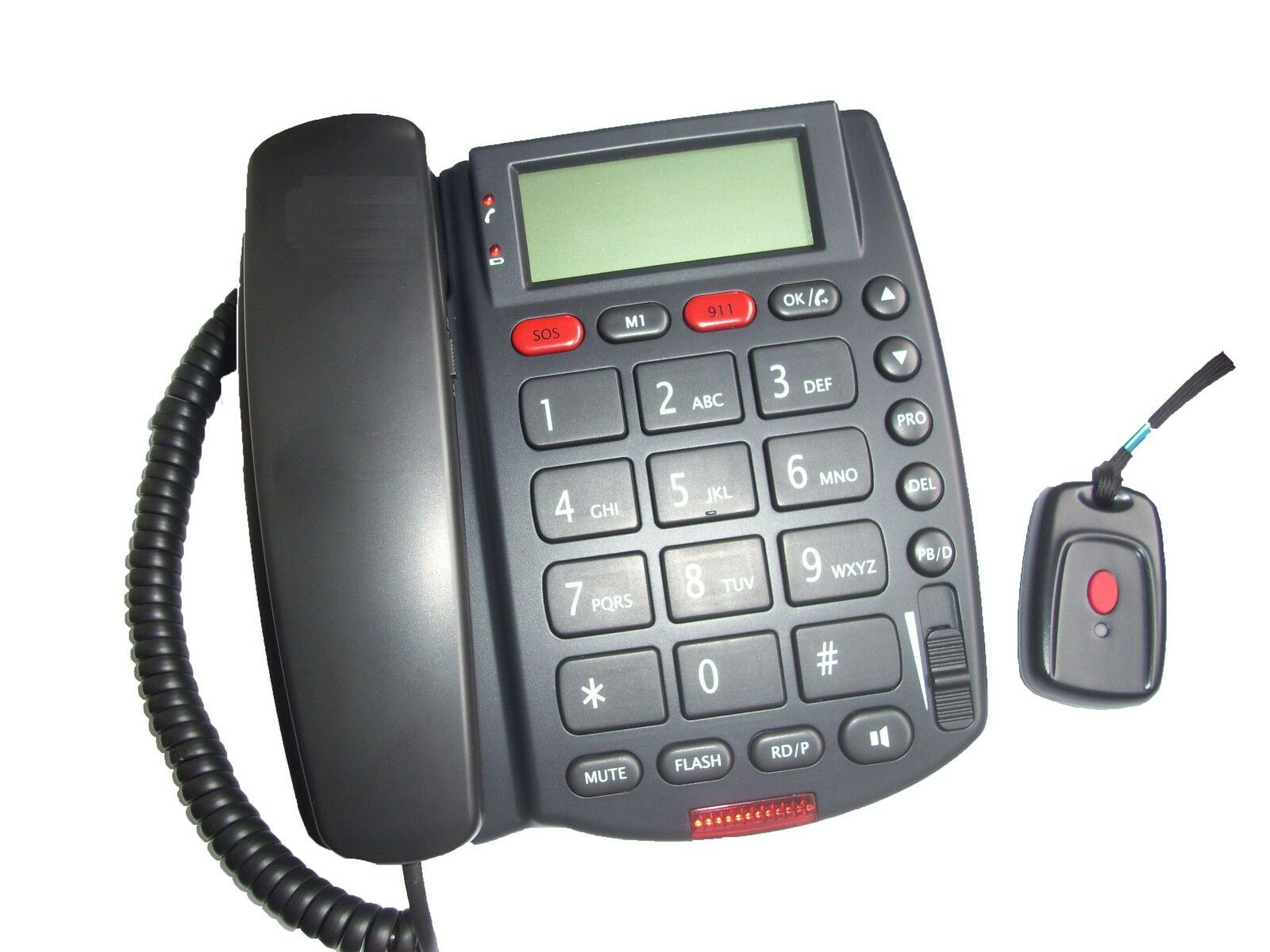 Senior Life Medical Alert Pendant 911 Guardian System 2 Way Speakerphone No Fees