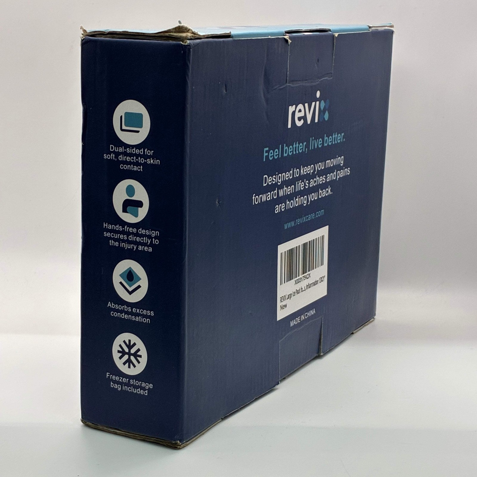 Revix XXL Gel Cold Pack REX119 13×21 Reusable Ice Pack Back Wrap – New