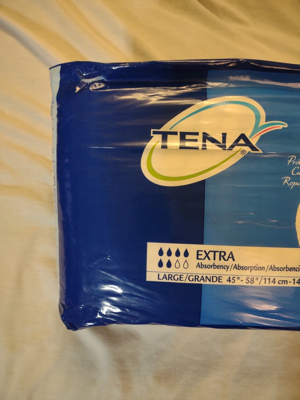 Tena Protective Pull-On Underwear | Large (45″-58″) Extra Absorbency – 16 Pairs
