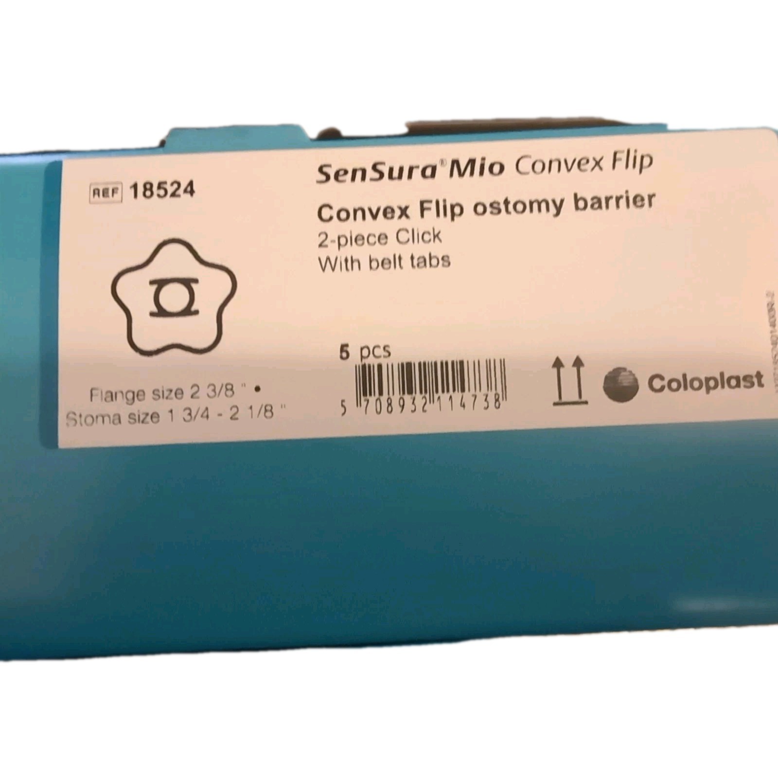 Coloplast SenSura Mio 2 Piece Matching Set Pouch+ Flange 10 +5 Full Boxes.Precut