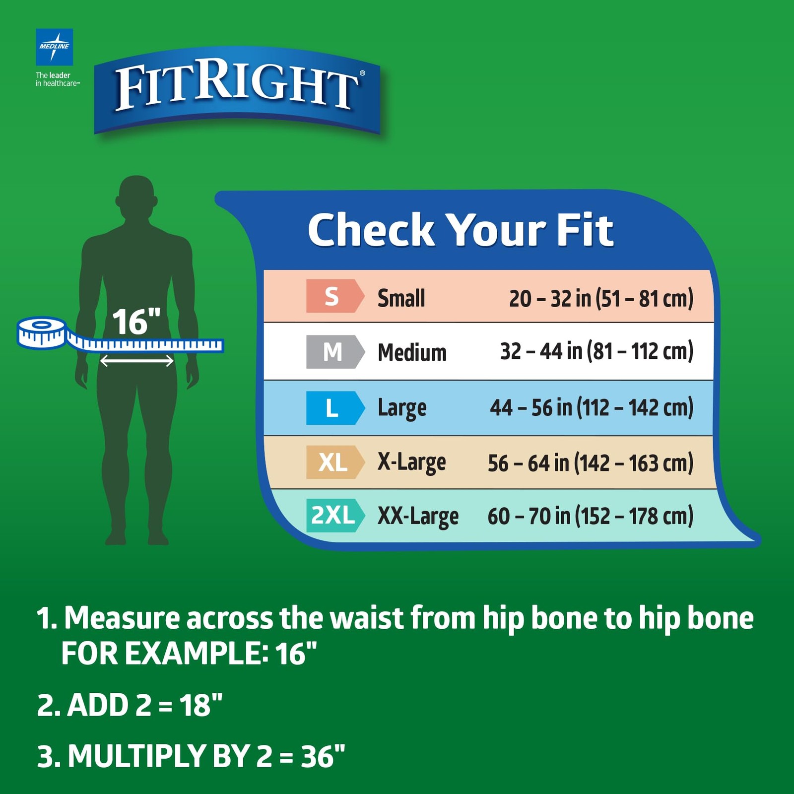 Adult Diapers, Ultra Heavy Absorbency, L (Waist Size 44in-56in), 80 Count, OptiF