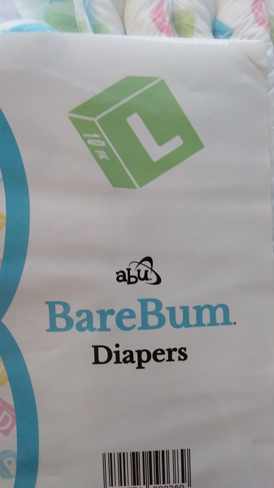 ABU BareBum ABDL Rare Discontinued Adult Diaper 2 pieces Large