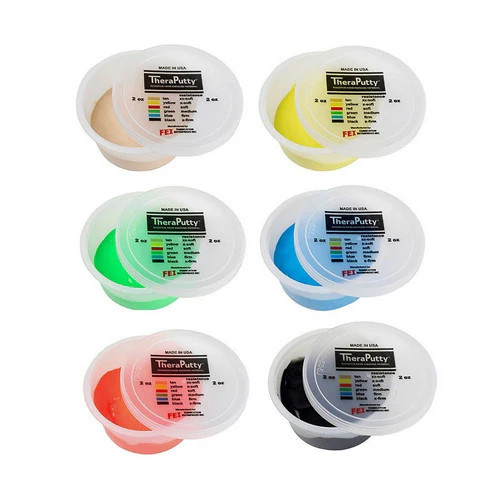 Therapy Putty Set CanDo TheraPutty 2X-Soft / X-Soft /