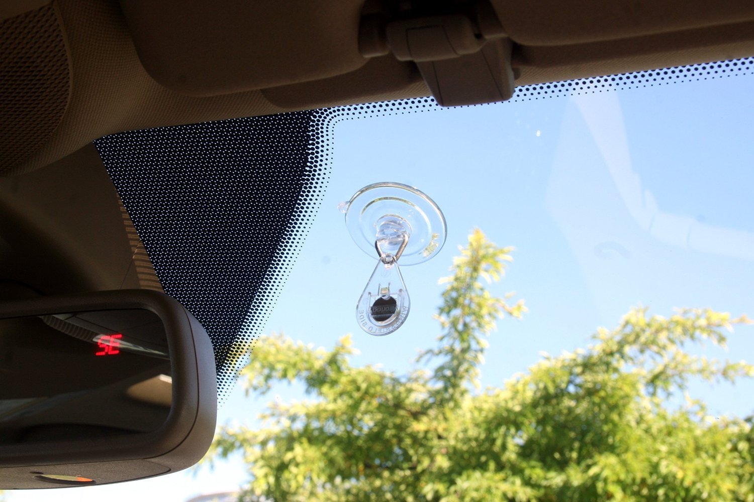 Windshield Tag by JL Safety. Handicap Placard Protective Holder with Suction Cup