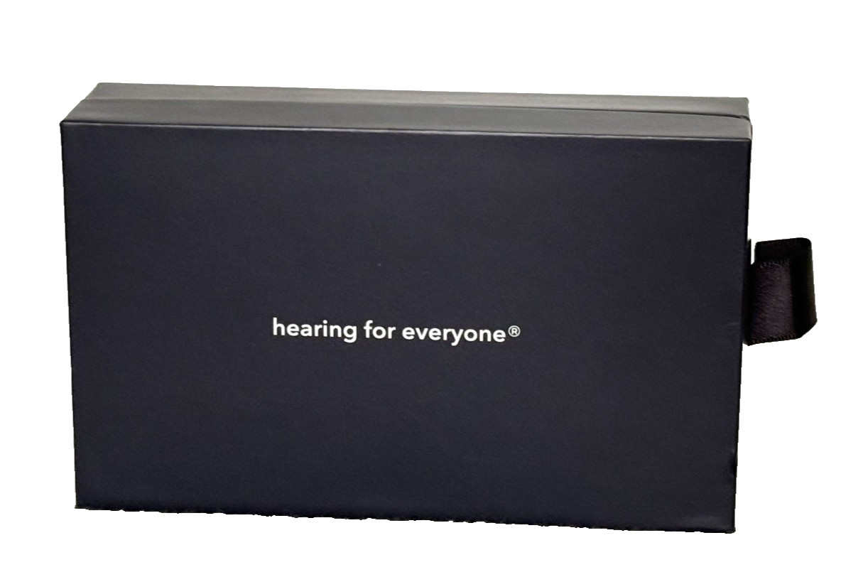 AUDIEN Atom Pro 2 Rechargeable OTC Hearing Aids Open Box Tested