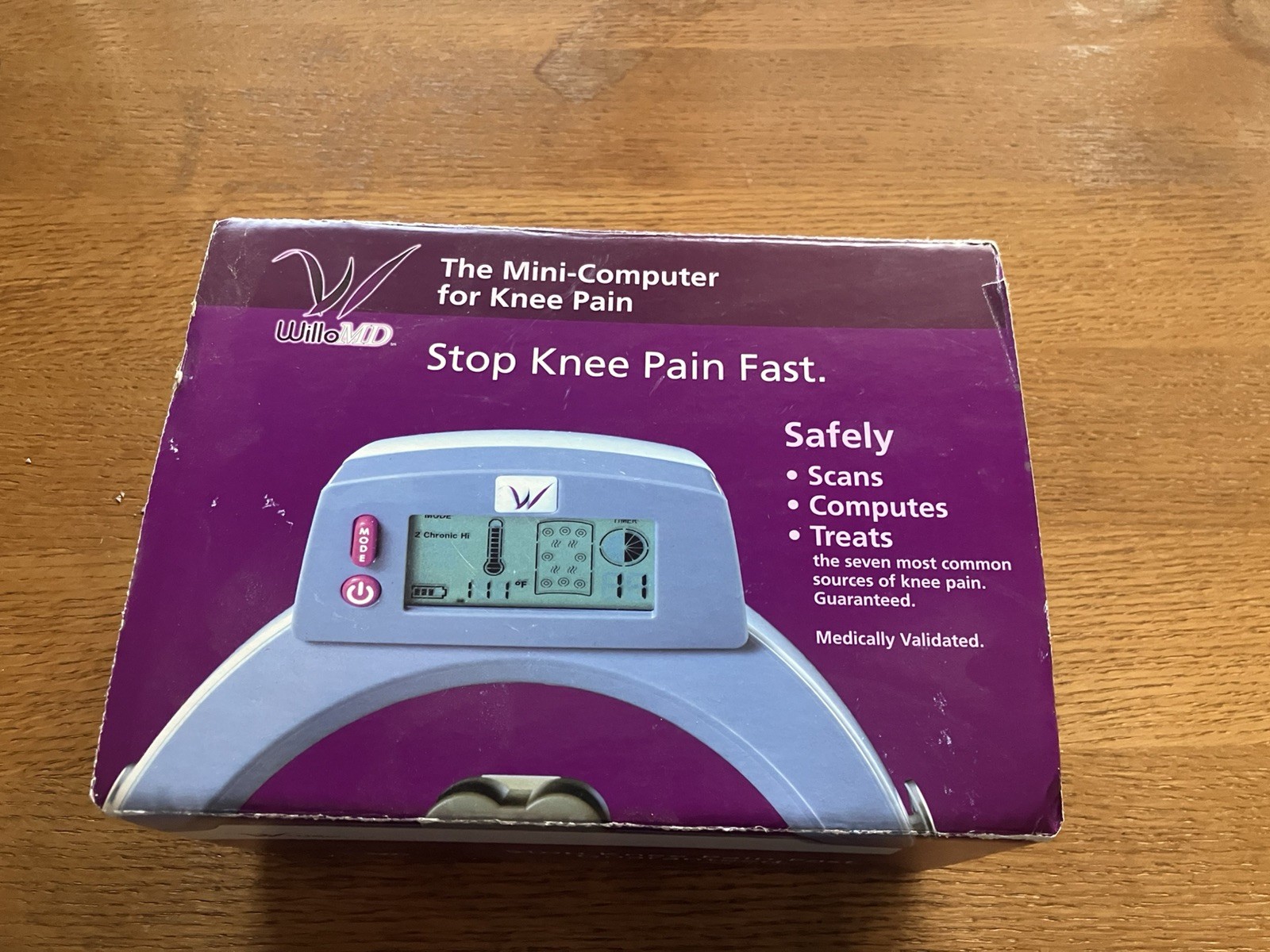 Electronic Rechargeable WilloMD MINI COMPUTER FOR KNEE JOINT PAIN & Stiffness