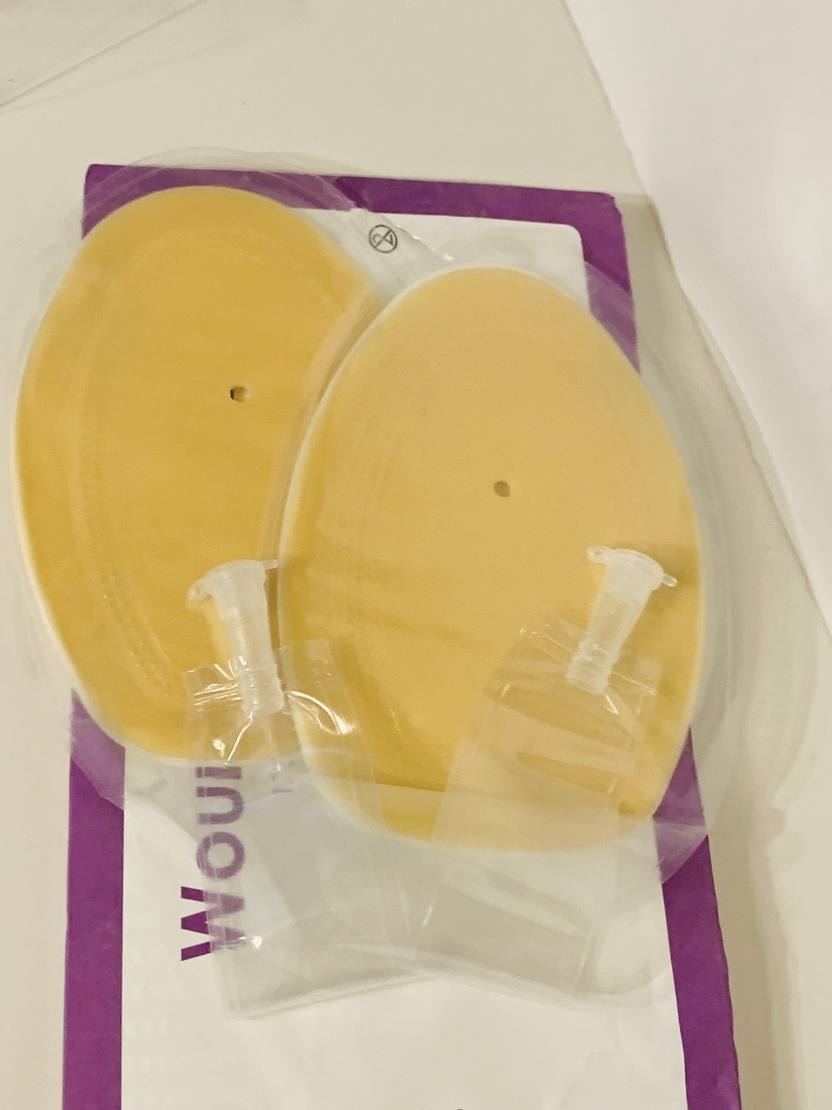 2 ConvaTec Eakin Wound Pouch 839262 Ostomy Fistula Pack/2 Pouches, NO BOX