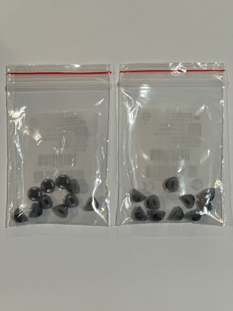 GN RESOUND JABRA BELTONE HEARING AID DOME MED POWER 20 DOMES!!!