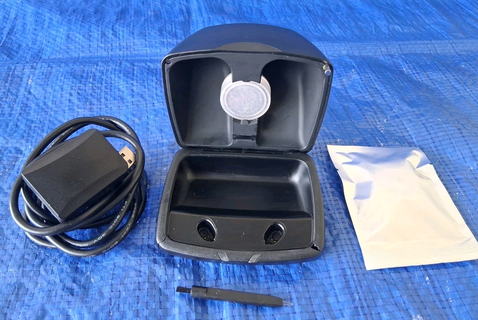 STARKEY 720 Hearing Aid Charger Docking Station – Black –