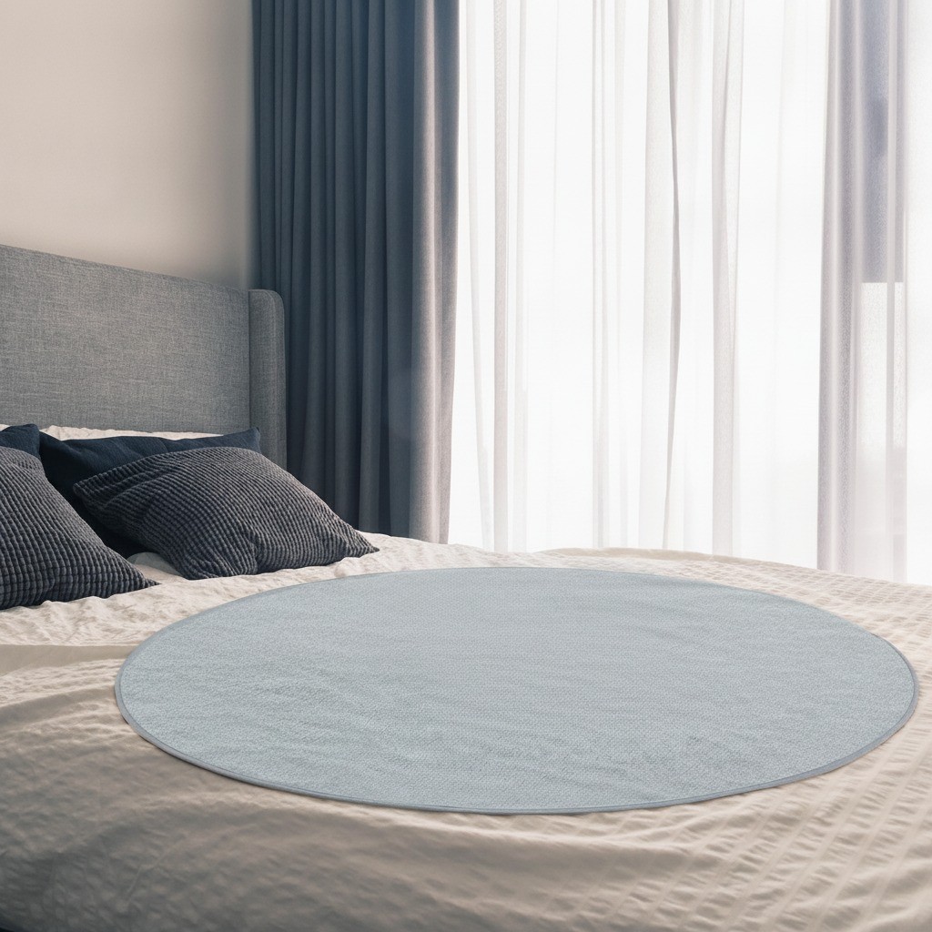 Waterproof Bed Blanket, 83 Inch, Gray, Coral Fleece TPU Coating, Washable