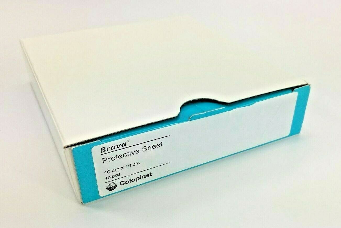 10 Coloplast 032105 Brava Protective Sheets 4″ X 4″ Expires 2025-26