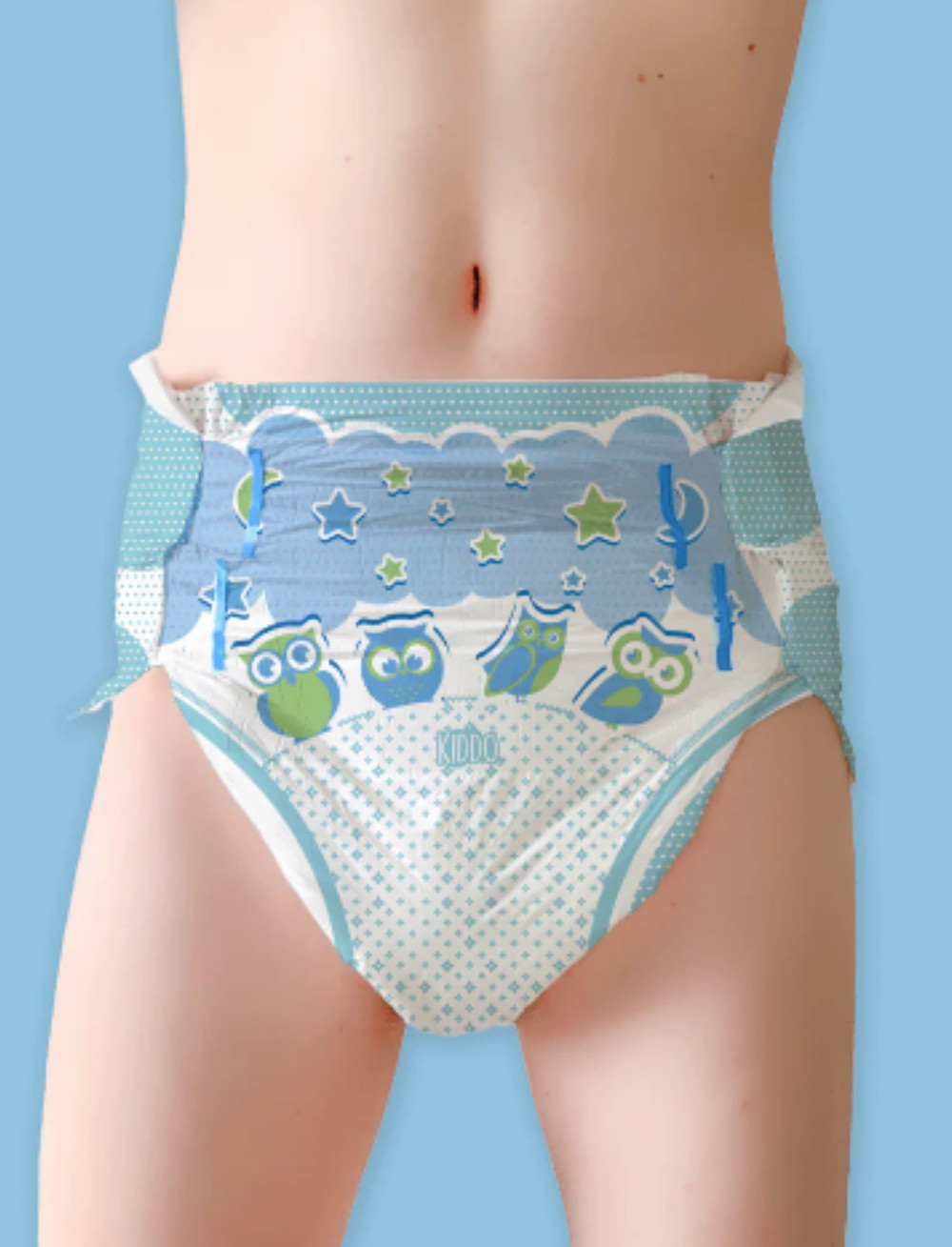 Kiddo Owlnight Adult Diaper ABDL High absorbency Brand new Medium/Large/XL