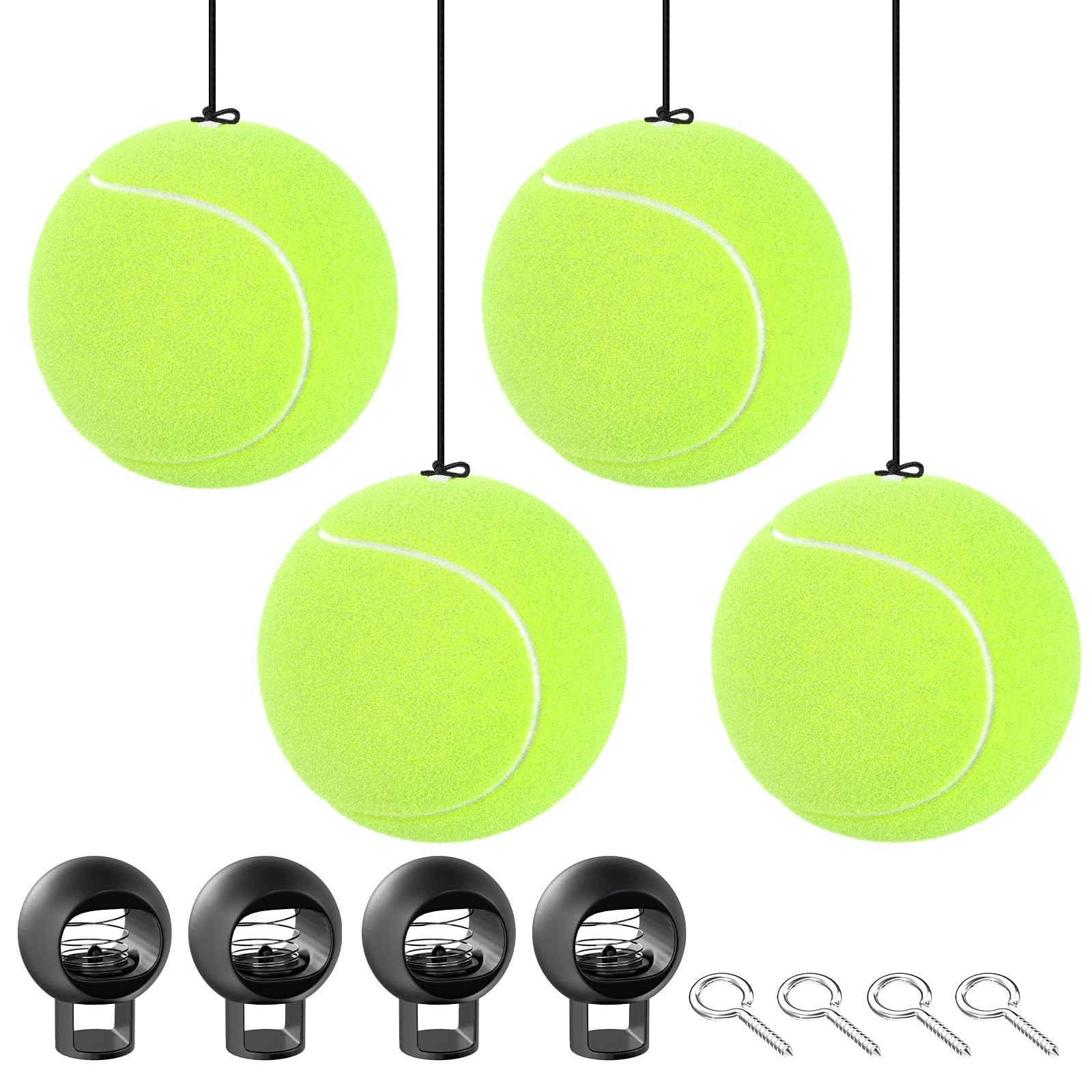 Tennis Ball Parking Aid Garage Parking Guide System, Pack of 4