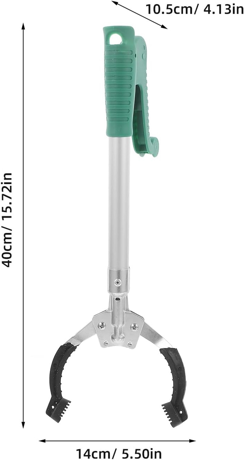 Trash Grabber Tool 16 Inch Portable Reacher with Ergonomic Handle Lightweight Pi