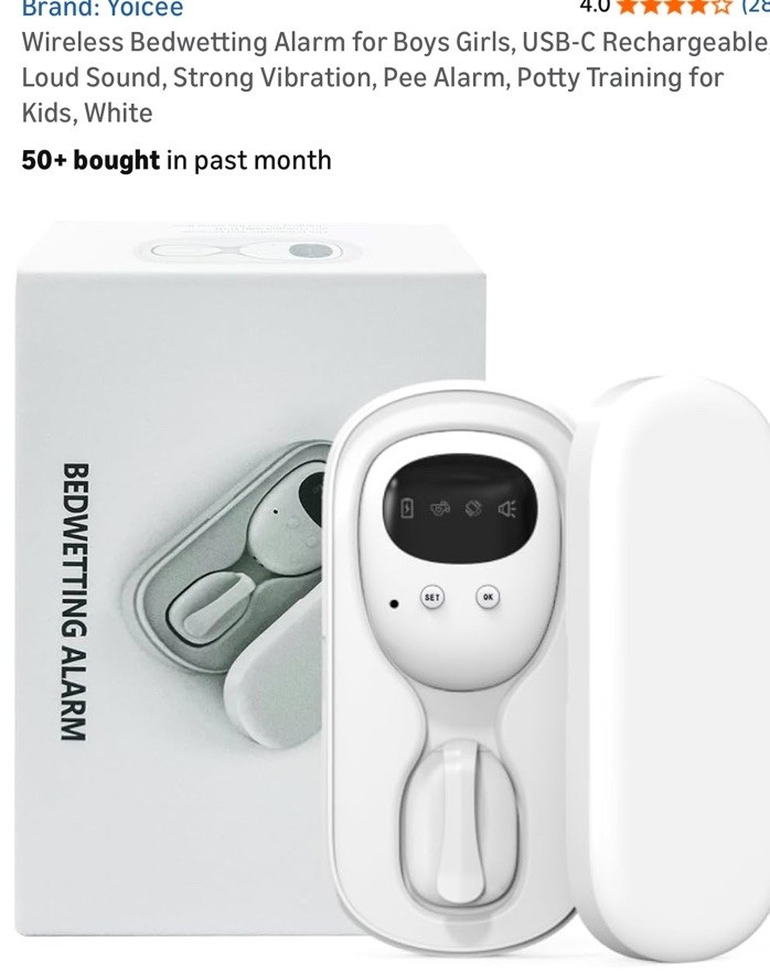Wireless Bedwetting Alarm System Nocturnal Wetting Alarm For Baby and Elderly