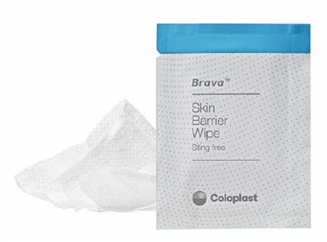 Coloplast 120215 – Skin Barrier Wipe Brava Sting Free_Box/30