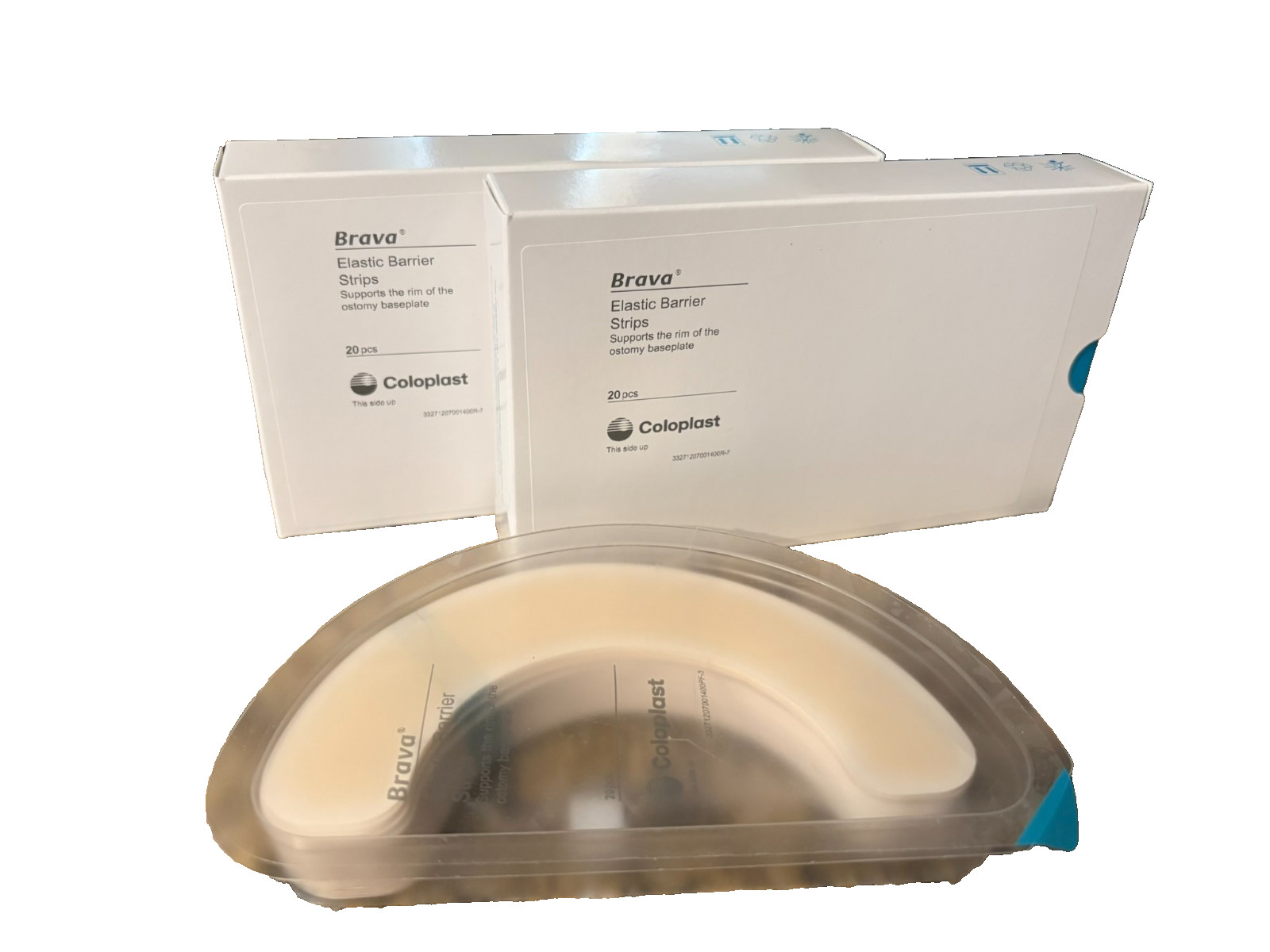 Coloplast Brava 120700 Elastic Barrier Strips – 20 Pieces Beige, exp 1/2029