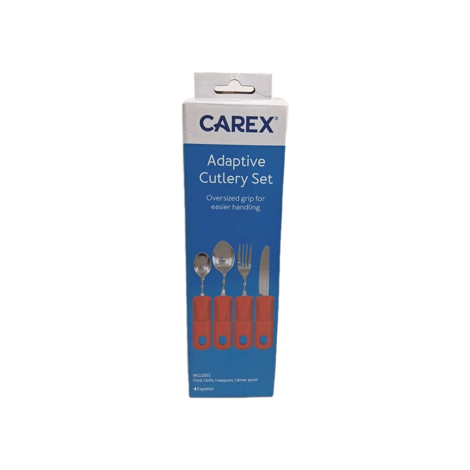 Carex Adaptive Utensils, Built Up Utensils for Adults, Silverware for Parkinson