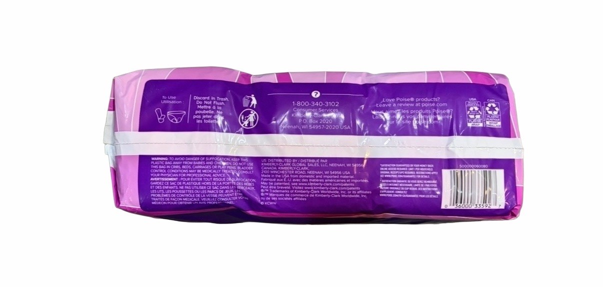 Poise Fresh Protection Pads Ultimate Regular Absorbency #6 33 Ct Sealed Pack