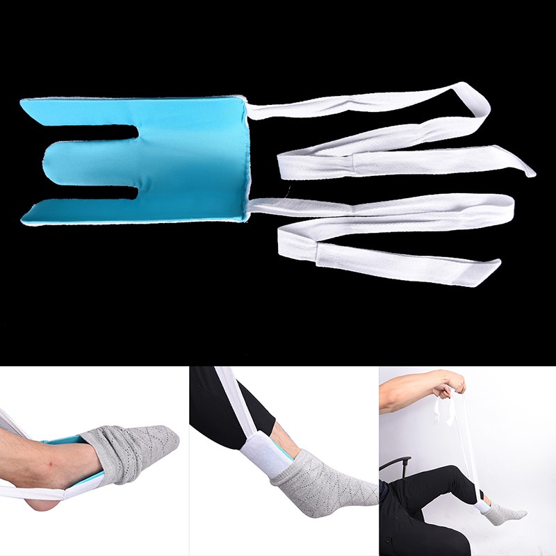 Sock Stocking Aid Puller Assit Disability old Aid Helper Cloth Dressing N8