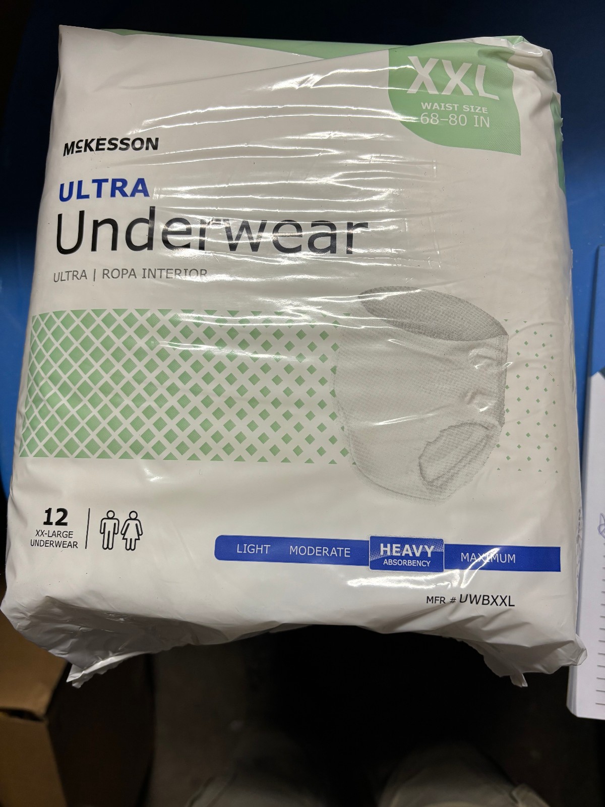 McKesson Adult Disposable Underwear Diapers XXL 68-80″ Heavy Absorbency 36 Ct