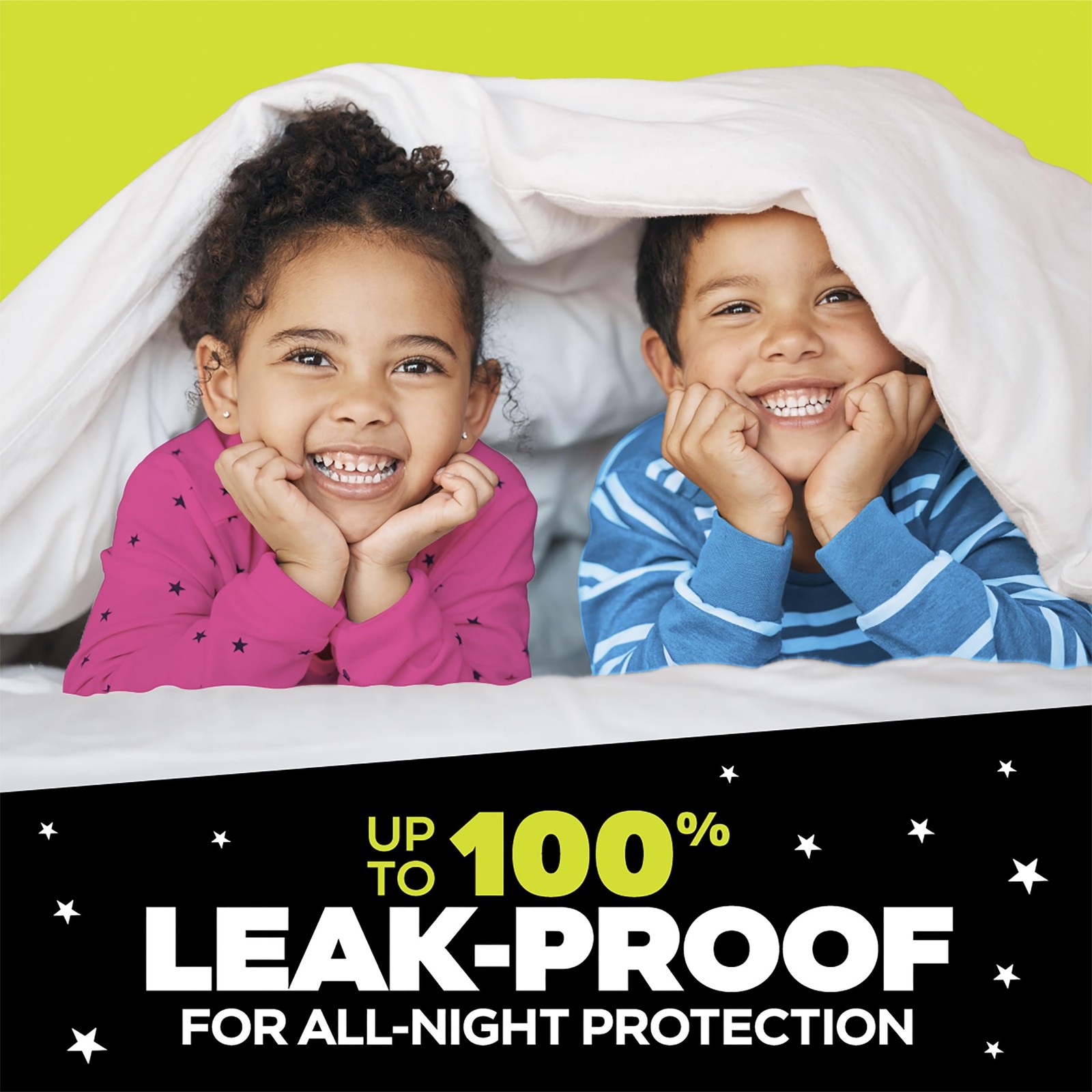 Girls Bedwetting Nighttime Underwear – Size L (64-95+ lbs), 11 Count, Overnig…