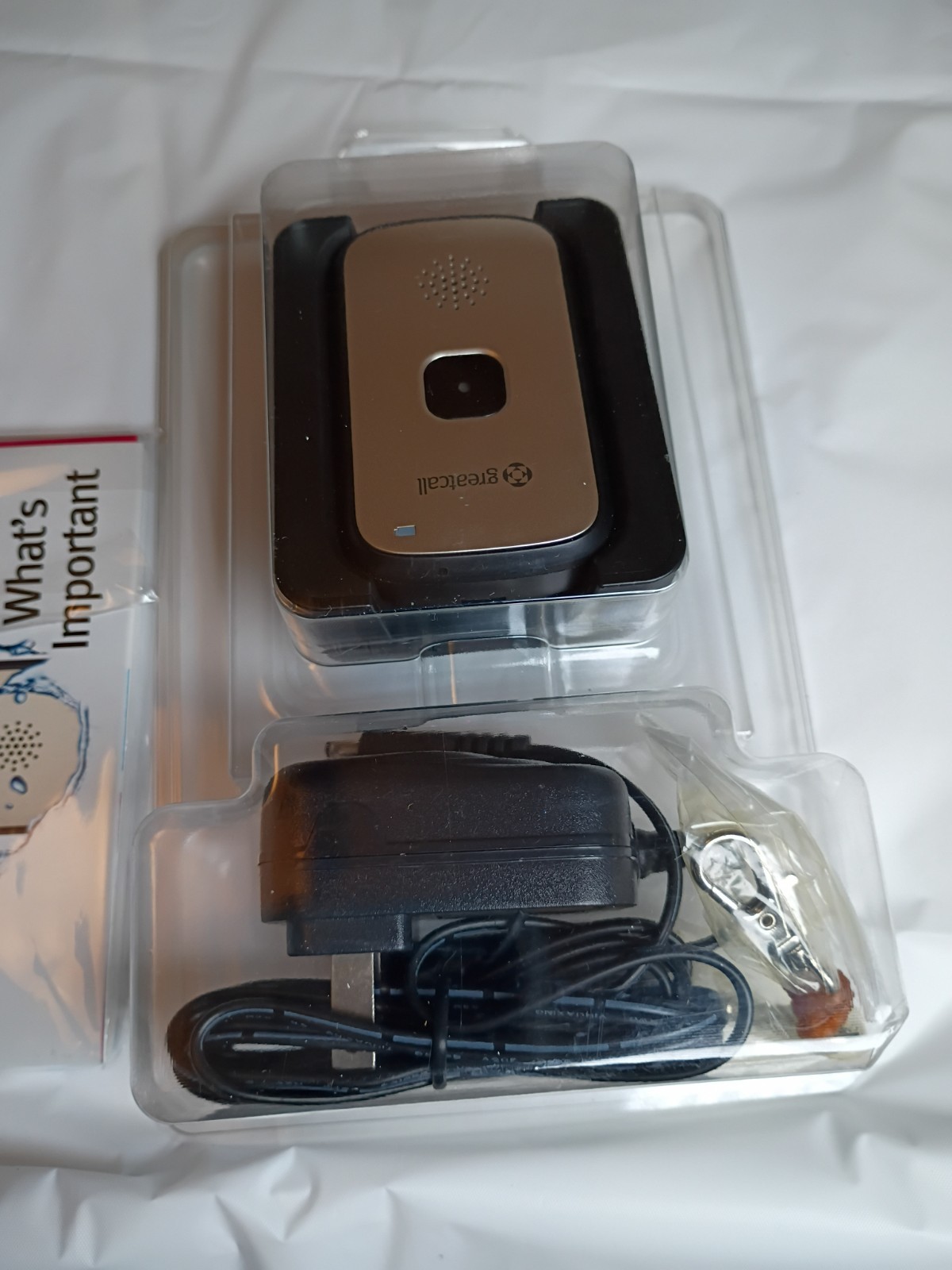 GreatCall 5Star Urgent Response Medical Alert Device Silver Open Box