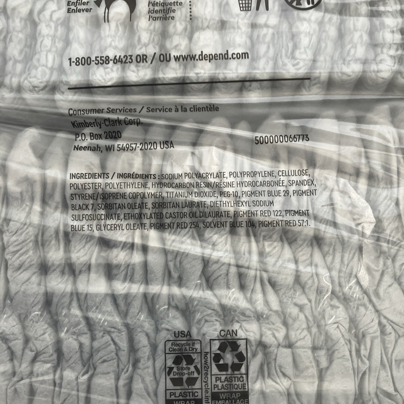MEN’S DEPEND GRAY PROTECTIVE UNDERWEAR SIZE LARGE WAIST 35″-43″ (36 Count)