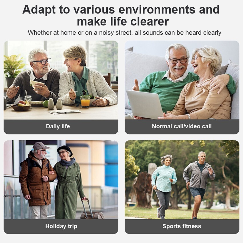 Digital display high-performance hidden ear16 channel multi-mode BTE hearing aid