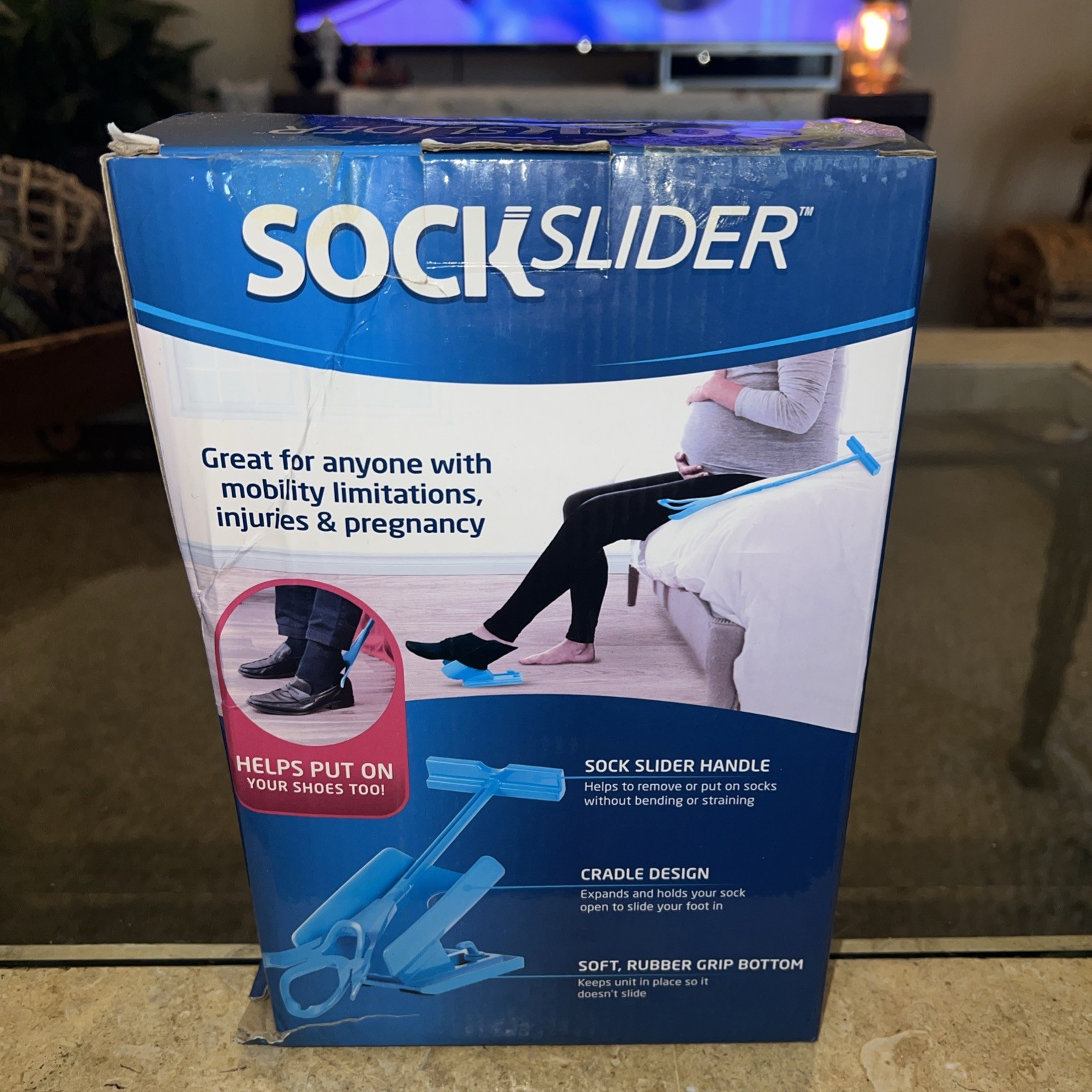 SOCK SLIDER As Seen On TV 2 PC DESIGN